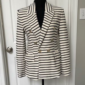 Zara Striped Blazer